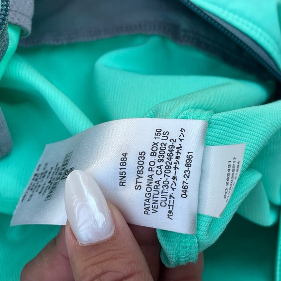 Patagonia Levitation Hoody Jacket M Tiffany blue - Picture 5 of 8